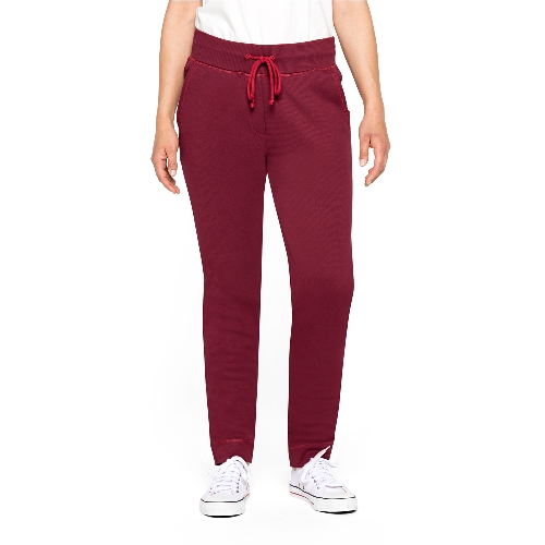 Jersey joggingbroek van bio-katoen, vino, 40/42